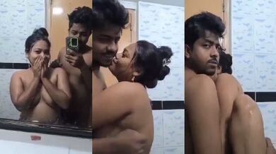 देसी यंग कपल का बाथरूम सेक्स एमएमएस