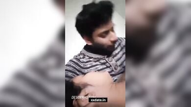 मकान मालकिन की बीवी ने नए किराएदार का ब्लोजॉब से किया स्वागत