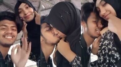 मुस्लिम हिजाबी कॉलेज गर्ल का आउटडोर रोमांन्स