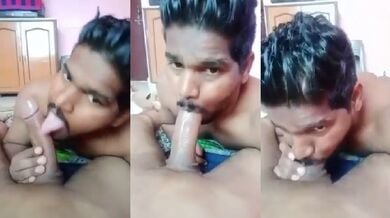 गे लड़के ने दिया अपने दोस्त को डीप ब्लोजॉब का मजा