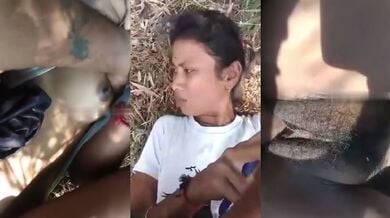 विलेज गर्ल का आउटडोर फकिंग एमएमएस