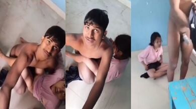 क्लासरूम के अंदर चुदाई करते रंगे हाथ पकडे गये कॉलेज लवर