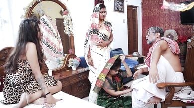 तीन बहूओं का झगड़ा ससुर ने उन्हें चोदकर खत्म कर डाला