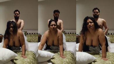 एनआरआई पंजाबी भाभी का डॉगी स्टाइल सेक्स