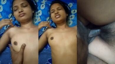 जवान लड़की की हेयरी टाइट चुत की चुदाई