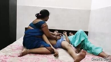 बीवी और भाभी को एक साथ चोदता लकी लड़का