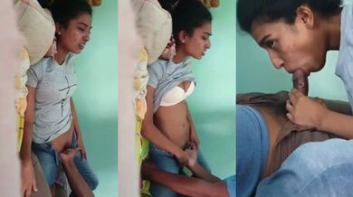 सेक्सी गर्लफ्रेंड की चुत मे ऊँगली कर चूसाया उसको लंड