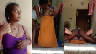 जमीन मे लेट मिशनरी पोज़ मे चुत चुदवाई मल्लू भाभी ने