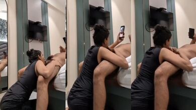 होटल रूम के अंदर लड़की ने चूसी अपने बॉस का लंड